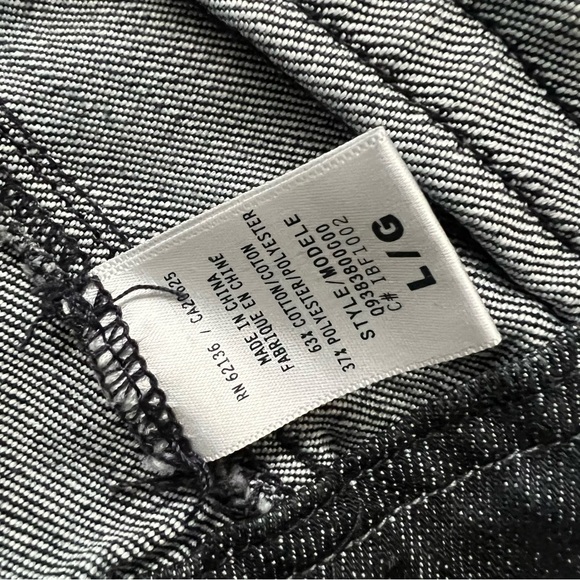 Guess Women’s Moto Blue Jean Jacket‎ Modele Style Size Large - Picture 4 of 16